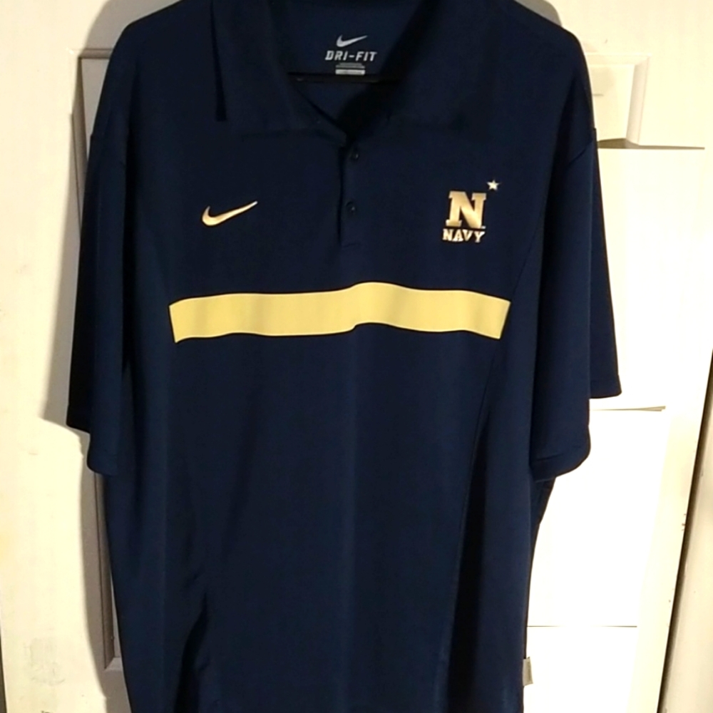Nike Dri-FIT Navy Polo